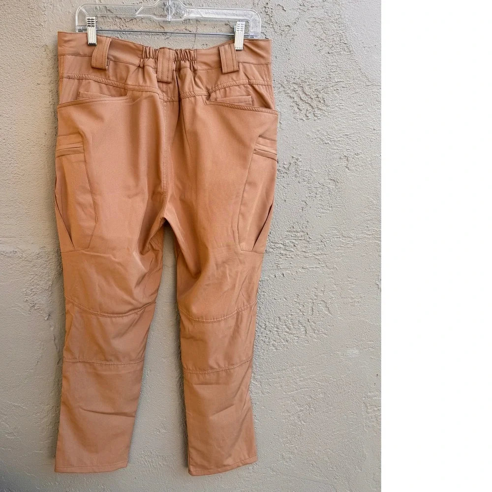 Outdoor Equipment NEW Tan Mens Cargo Lightweight Pants SZ 34 Gorpcore Work